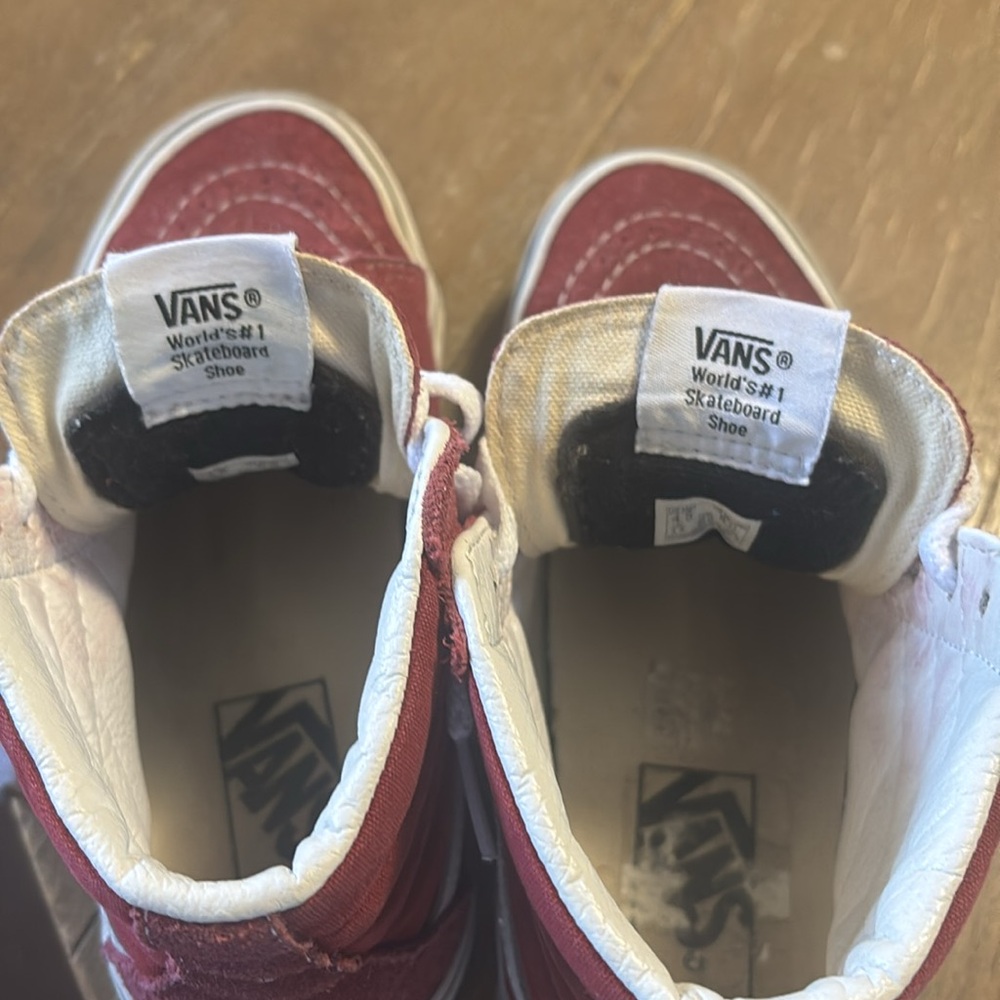 Red Vans - Picture 8 of 10